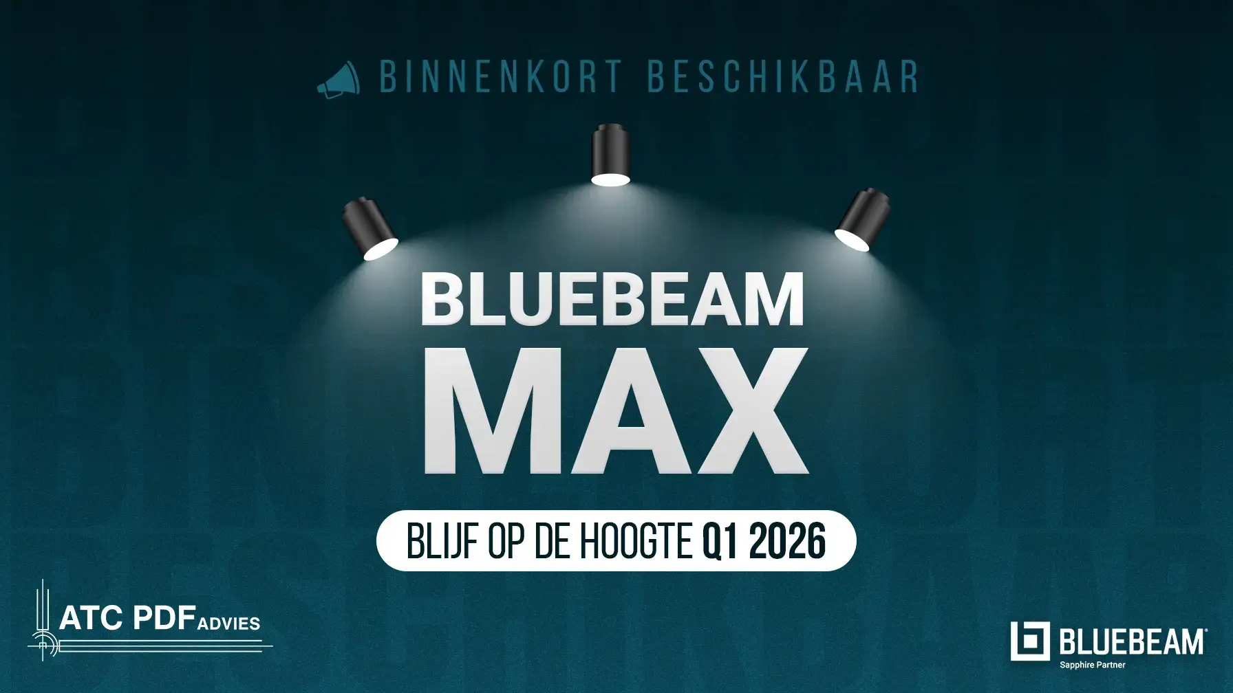 Bluebeam Max – Nieuw Bluebeam-plan